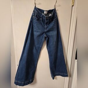 DRIFTWOOD Martha Wide-Leg High-Rise Indigo Jeans